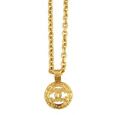 Collana lunga CHANEL Coco Logos oro 94A accessorio vintage 90284832