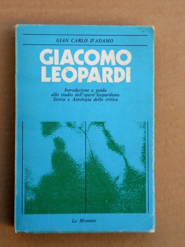 Giacomo leopardi cod l3469 - leopardi,