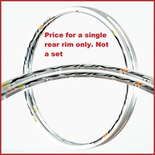 NOS MAVIC SSC KSYRIUM SL CERCHIO TUBOLARE POSTERIORE 28" 700c 20H FORI OLD VINTAGE RACING