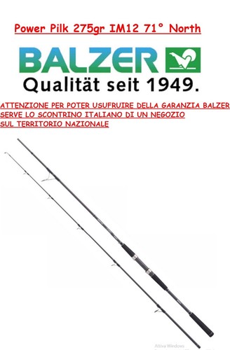 Balzer power pilk 275gr im12 - balzer,