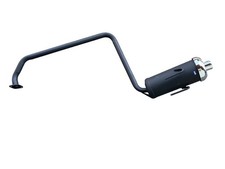 Scarico marmitta nero cromato