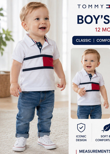 Polo tommy hilfiger ragazzo - tommy,