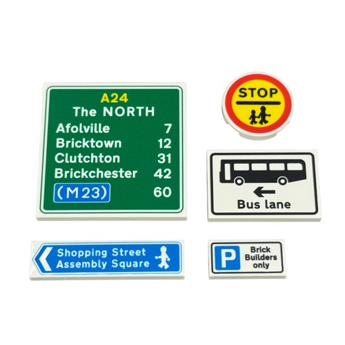 Road sign pack - road,
