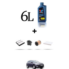 HOFFCAR Kit tagliando 4 FILTRI