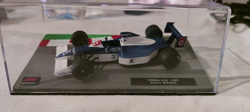 Modellino tyrrell 018 - f1,