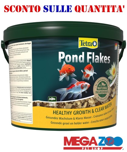 Tetra pond flakes litri - pond, 10