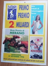 ITALY POSTER LOTTERY GRAND
