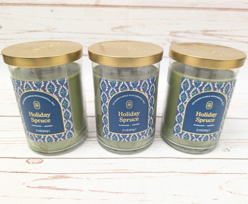 Candele abete natalizio - abete,