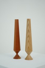 2 vasi anni 50 60 legno