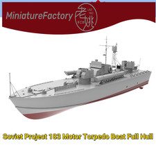 Scafo completo torpediniera