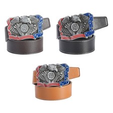Cintura da uomo in pelle PU