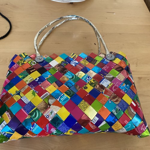 Funky purse bubble gum wrapper - funky,