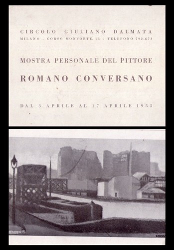 Brochure mostra personale - , del
