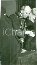 1933 MILANO Cardinale Ildefonso SCHUSTER distribuisce cesti natalizi *Fotografia