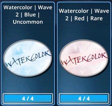 ACQUERELLO W2 RARO + SET 8 CARTE UC 2026 TOPPS STAR WARS DIGITAL TRADER