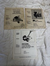 Motozappa Tosaerba Vintage Artigiano Spazzaneve Manuali Proprietari 