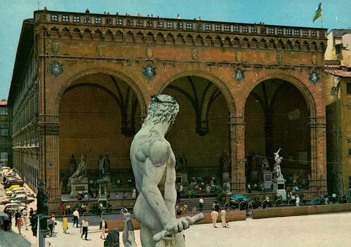 C1973 piazza della signoria - c1973,