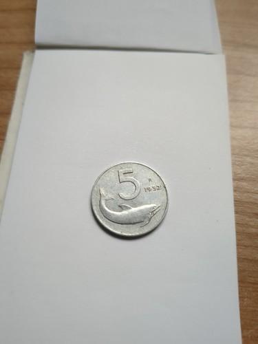 Moneta lire delfino - 5,