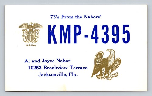 Qsl qso kmp 4395 - cb, qsl/qso