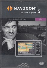 NAVIGON Mobile Navigator 5 su 2 DVD di NAVTEQ versione 5.1 + PERFETTO in confezione originale