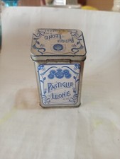 vintage tin box lion tablets