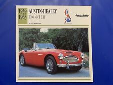 Cartolina Auto CAR Austin-Healey 3000 MK I e II