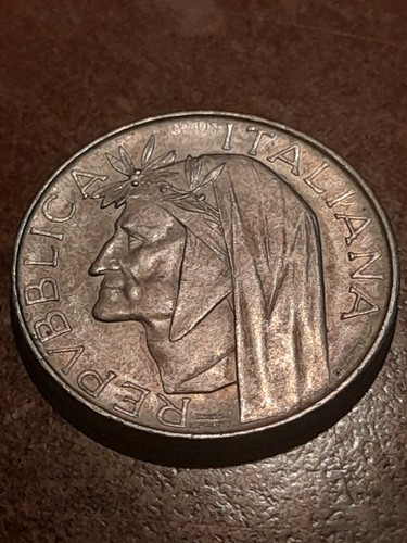 500 lire dante argento - dante,