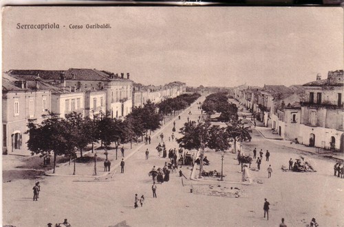 Cartolina serracapriola - cartolina,