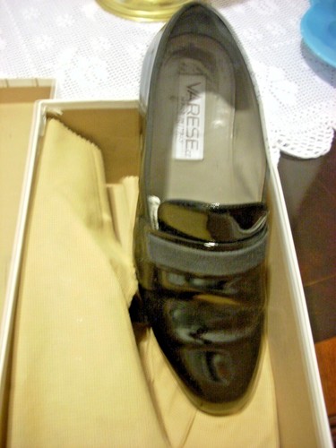 Scarpe vernice nera vintage - scarpe,