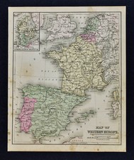 Mappa Cowperthwait 1887 -