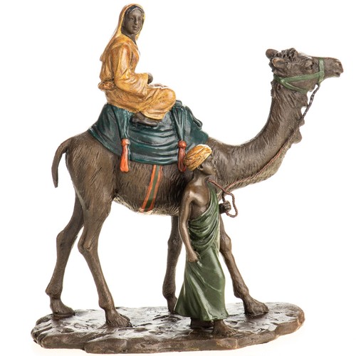 Scultura bronzo colorato - bronzo,