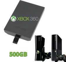 Hard Disk HD HDD 500GB per Microsoft Xbox 360 Slim e slim  E