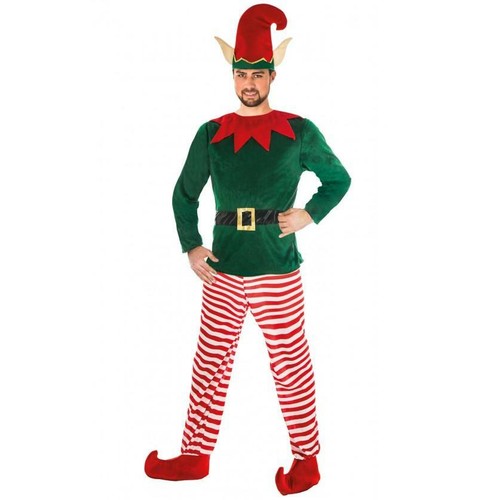 Costume elfo strisce - elfo, a