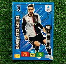 CARD ADRENALYN XL PANINI 2019/20 JUVENTUS N°410 BENTANCUR 2020 ⚽️