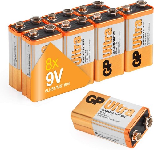 Batterie ultra alcaline 9v - gp,