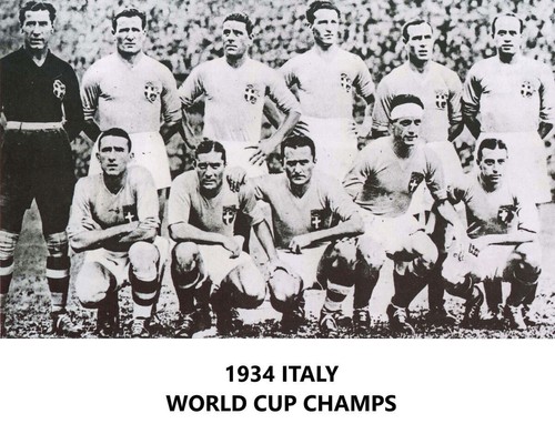 1934 italia campione del mondo - italia,