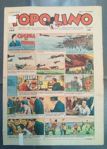 Topolino giornale 488 del - giornale,