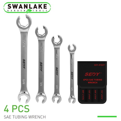 4pc flare nut wrenches - 4pc, fully