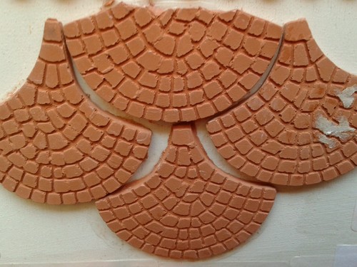 Pave 50mm terracotta - 8,
