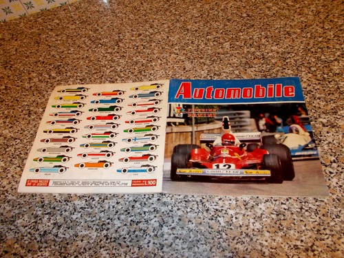 Album automobile panini 1975 - album,