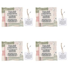 4X -Coperta da Preghiera,Coperta da Preghiera Personalizzata, Cucita a Mano, Colorata 7038