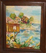 Dipinto ad olio fauvista