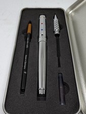 Penna stilografica ACME STUDIO ER-60 e punta a sfera intercambiabile con custodia mai usata