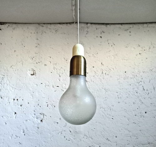 Lampadario anni vetro - anni, 60
