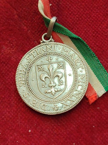 Medaglia 1920 confraternita - 1920, ag