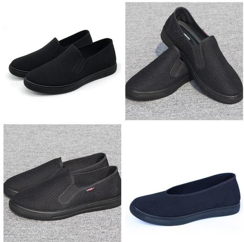 Nuove scarpe nere - , uomo