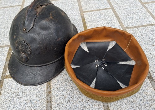Ww1 coiffe intérieure - ww1, cuirs