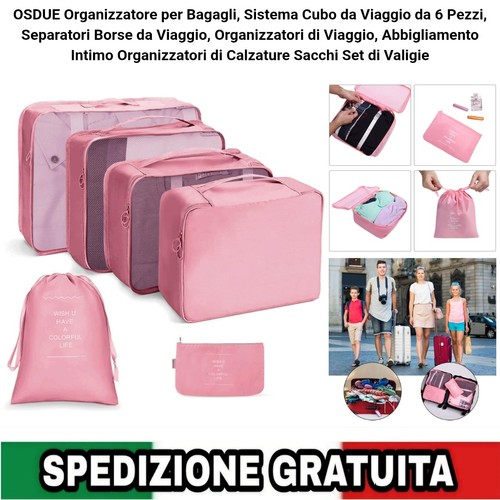 Set organizer valigie - 6,