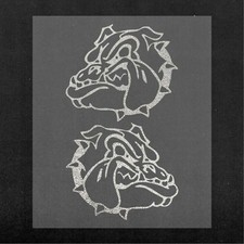 Adesivi Stickers Bulldog