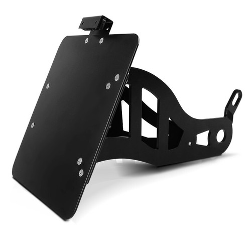 Porta targa laterale moto